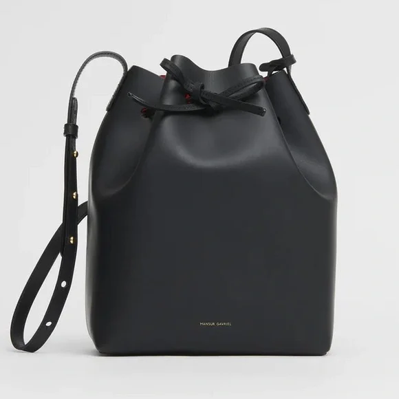 Black Mansur Gavriel Bucket Bag - Picture 2 of 16